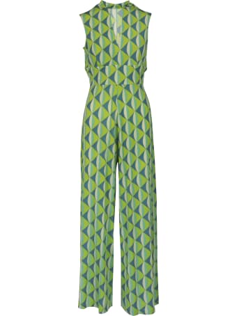 Malìparmi Jersey Symmetric Jump Suit