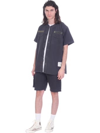 Maharishi Shirt In Black Cotton