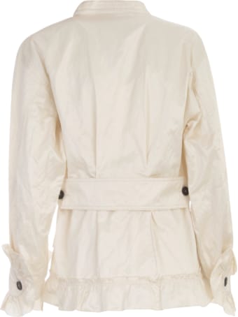 Erika Cavallini Cleope Polyester And Cotton Caban