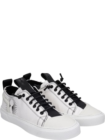 Bruno Bordese Cecca Sneakers In White Canvas