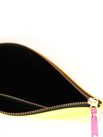 Comme des Garçons Wallet Super Fluo Pouch