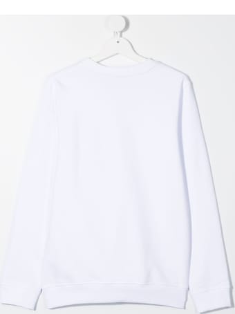Givenchy White Jersey Sweatshirt With Logo