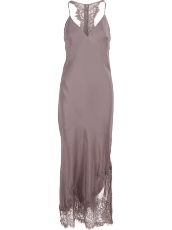 Gold Hawk 'lucy Slip' Silk Dress