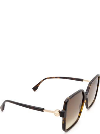 Fendi Fendi Ff 0411/s Dark Havana Sunglasses