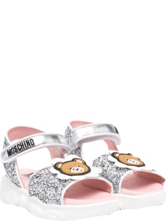 Moschino Sandals With Teddy Bear Application