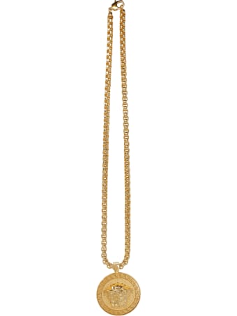 Versace Necklace With Pendant