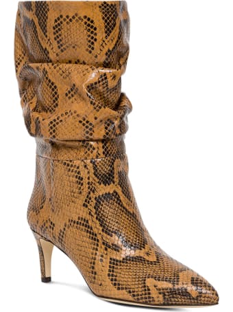 Paris Texas Python Leather Boots
