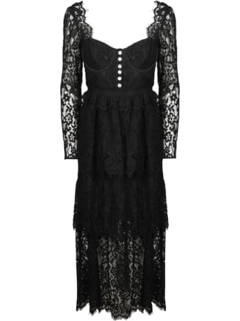 self-portrait Lace Midi Dress