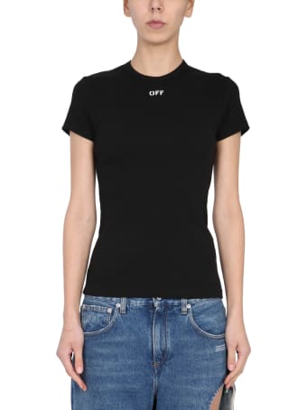 Off-White Crew Neck T-shirt