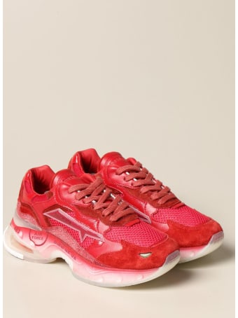 Premiata Sneakers Sharky Premiata Sneakers In Suede And Mesh