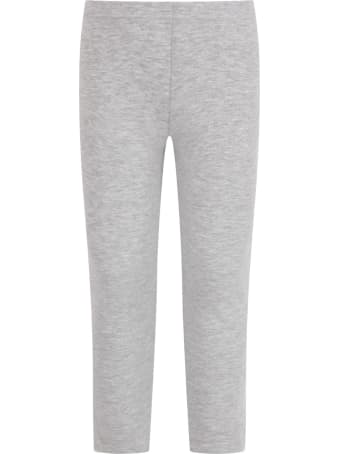 Dimensione Danza Grey Leggings With Logo For Girl
