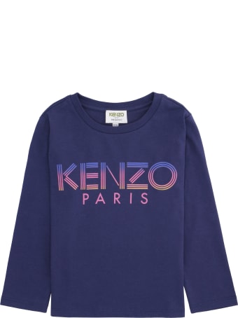 Kenzo Kids Printed Long-sleeve T-shirt