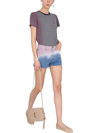 Saint Laurent Tie Dye Shorts