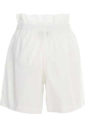 Emporio Armani Shorts W/knot On Waist And Side Pockets