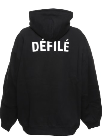 Balenciaga Balenciaga Slogan Print Hoodie