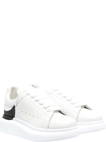 Alexander McQueen White Sneakers Kids