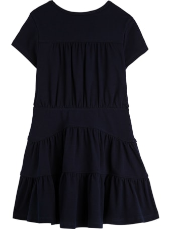 Chloé Blue Cotton Marine Dress