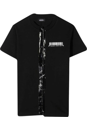 Diesel Black T-shirt Teen