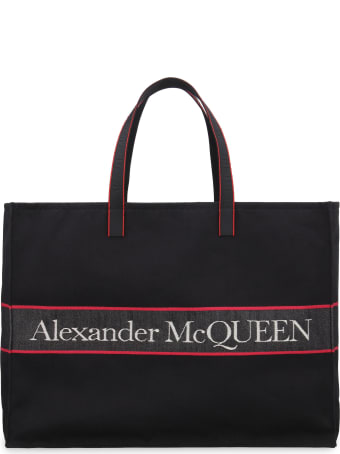 Alexander McQueen Canvas Tote Bag
