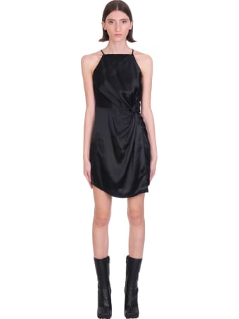 T by Alexander Wang Dress In Black Silk