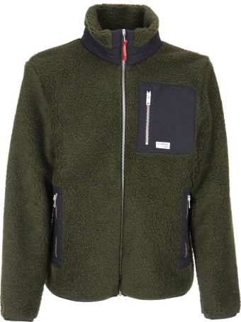 Fay Comfort Fit Jacket With Bouclé Fleece Exterior