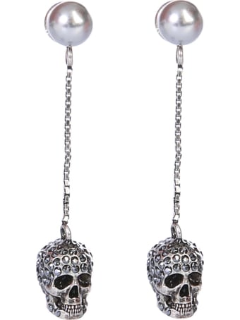 Alexander McQueen Skull Earrings