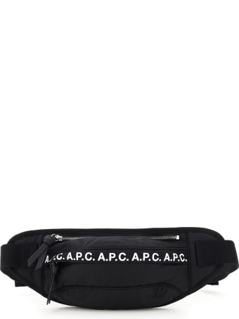 A.P.C. Banane Repeat Nylon Beltpack Logo