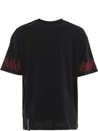 Vision of Super Tshirt Embroidered Flame