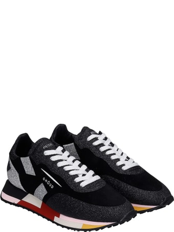 GHOUD Rush Sneakers In Black Multicolor Synthetic Fibers