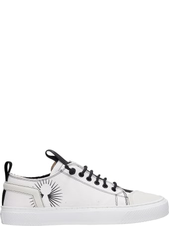 Bruno Bordese Cecca Sneakers In White Canvas