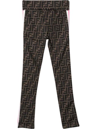 Fendi Brown Leggings Teen