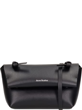 Acne Studios Alexandria Larg Hand Bag In Black Leather