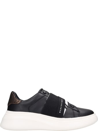 M.O.A. master of arts Sneakers In Black Leather
