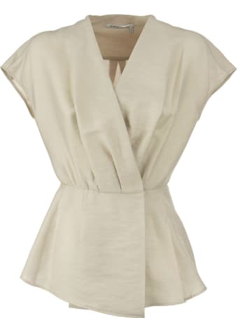 Agnona Top In Linen Blend