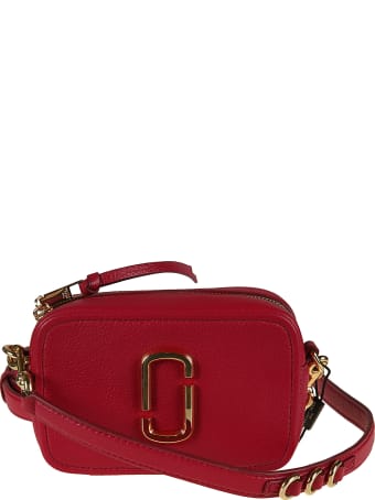 Marc Jacobs Top Zip Logo Plaque Camera Bag