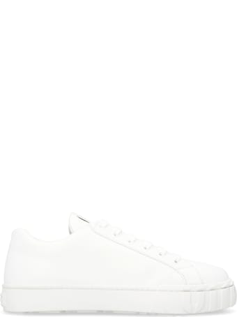 Miu Miu Leather Low-top Sneakers