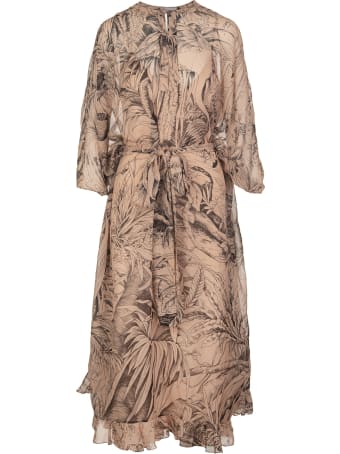 RED Valentino Kaftan With Jungle Toile Print