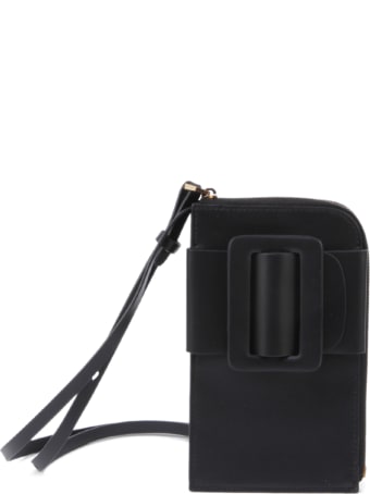 BOYY Phone Case Buckle Crossbody In Leather