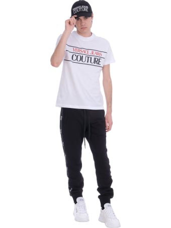 Versace Jeans Couture T-shirt In White Cotton