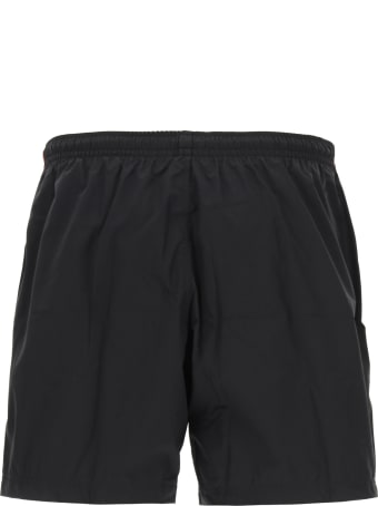 Alexander McQueen Swim Trunks With Logo Selvedge
