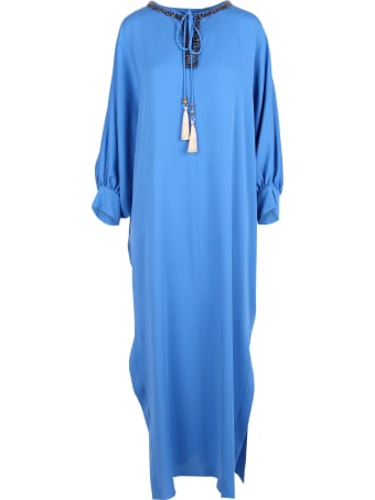 Max Mara 'ocroma' Silk Dress