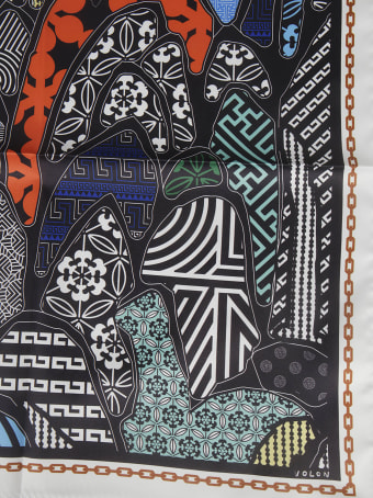 the VOLON Printed Foulard