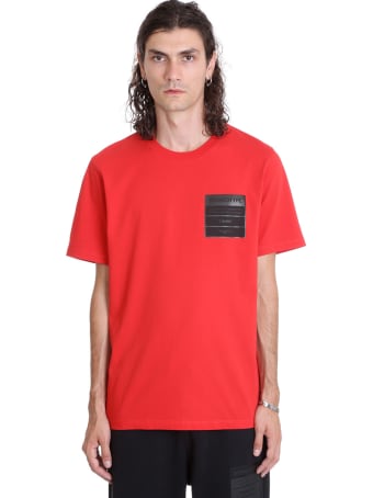 Maison Margiela T-shirt In Red Cotton
