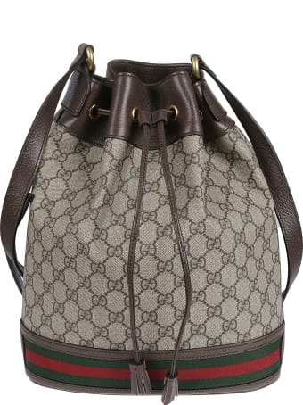 Gucci Gg Supreme Bucket Bag