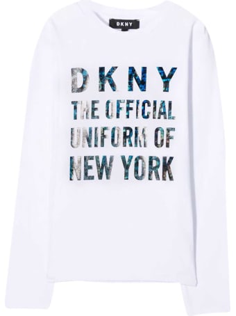 DKNY White Sweatshirt