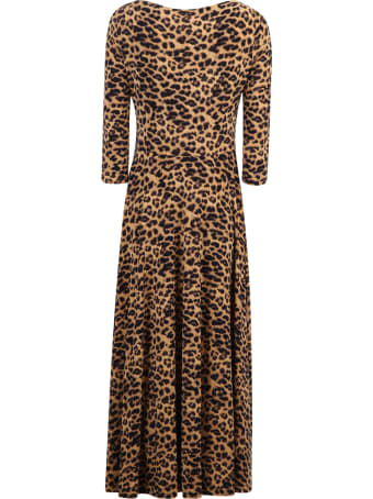 Norma Kamali Leopard Print Dress