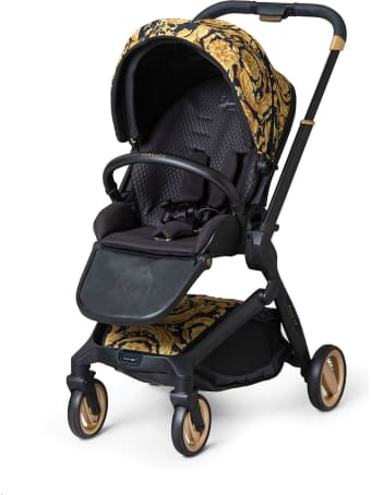 Young Versace Stroller With Baroque Print
