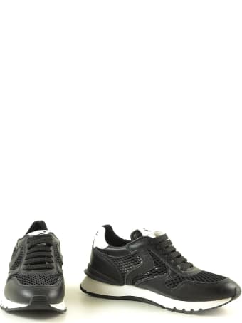 Voile Blanche Black Mesh Women's Sneakers