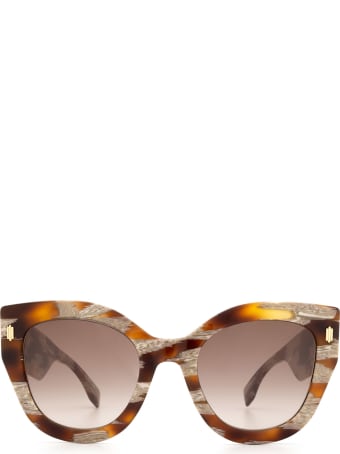 Fendi Fendi Ff 0435/s Havana Sunglasses