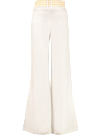 Zimmermann High-waist Wide-leg Trousers